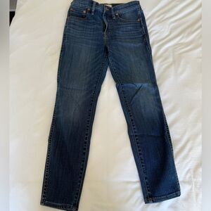 Madewell 10” High Rise Skinny Jeans